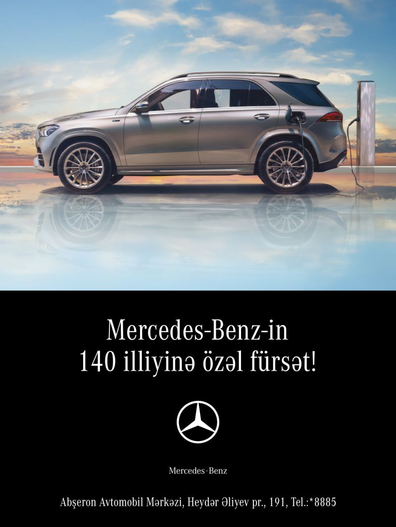 Mercedes-Benz-in 140 illiyinə özəl fürsət!